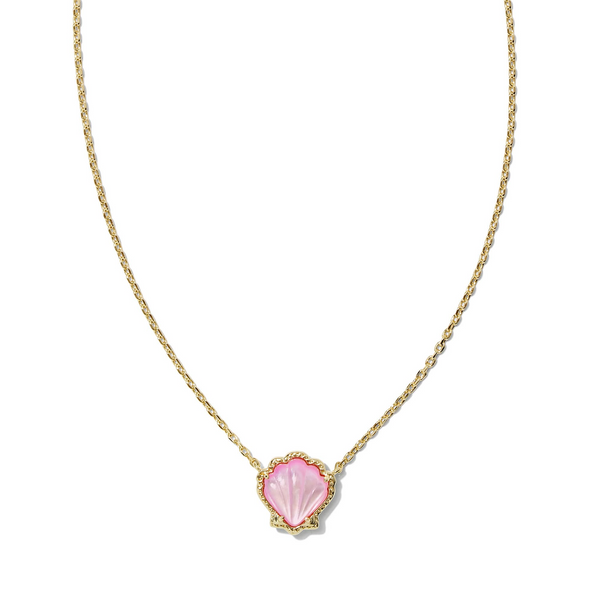 Brynne Gold with Blush Mother-of-Pearl Shell Necklace by Kendra Scott Kiefer Jewelers Lutz, FL