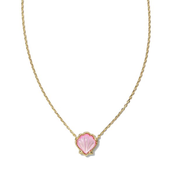 Brynne Gold with Blush Mother-of-Pearl Shell Necklace by Kendra Scott Kiefer Jewelers Lutz, FL