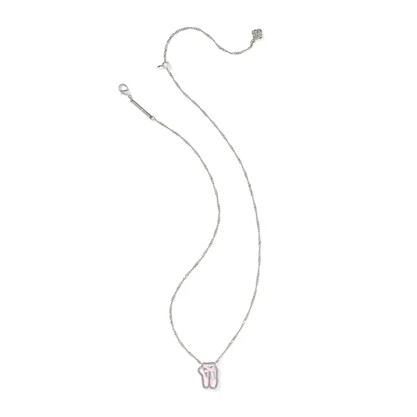 Ballet Silver Short Pendant Necklace by Kendra Scott Image 2 Kiefer Jewelers Lutz, FL