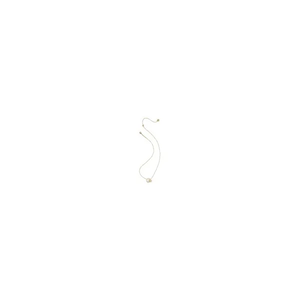 Football Helmet Gold Short Pendant Necklace with Ivory Mother-of-Pearl by Kendra Scott Image 3 Kiefer Jewelers Lutz, FL