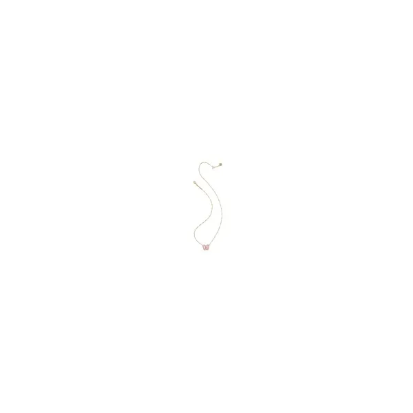 Haley Bow Gold Short Pendant Necklace with Blush Ivory Mother-of-Pearl by Kendra Scott Image 3 Kiefer Jewelers Lutz, FL