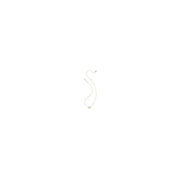 Haley Bow Gold Short Pendant Necklace with Ivory Mother-of-Pearl by Kendra Scott Image 3 Kiefer Jewelers Lutz, FL