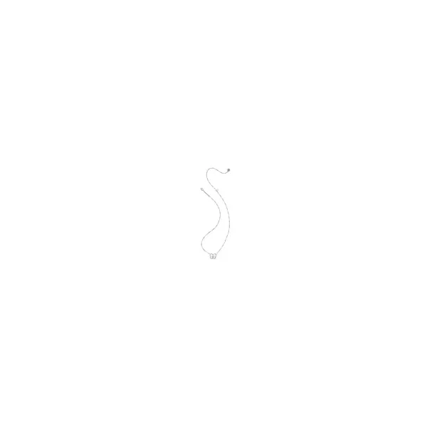 Haley Bow Silver Short Pendant Necklace with Ivory Mother-of-Pearl by Kendra Scott Image 3 Kiefer Jewelers Lutz, FL