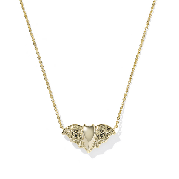 Bat Gold with Golden Obsidian Short Pendant Necklace by Kendra Scott Image 2 Kiefer Jewelers Lutz, FL