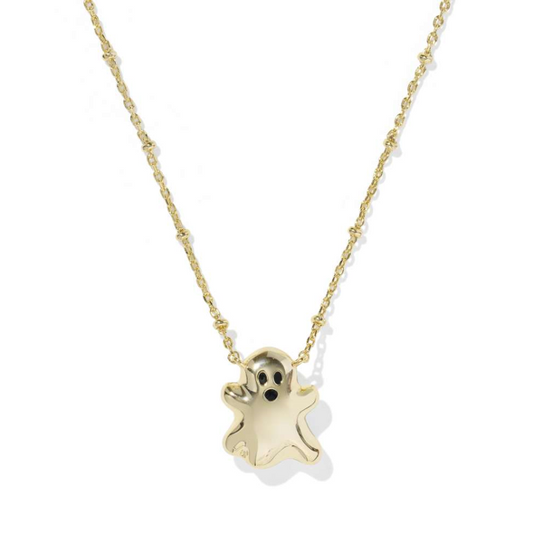 Ghost with White Mother-of-Pearl Short Pendant Necklace by Kendra Scott Image 2 Kiefer Jewelers Lutz, FL
