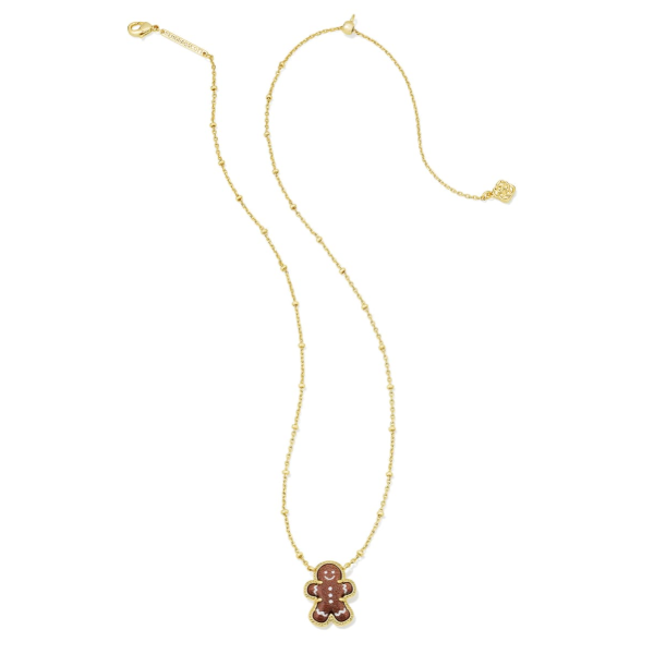 Gingerbread Gold Short Pendant Necklace by Kendra Scott Image 3 Kiefer Jewelers Lutz, FL