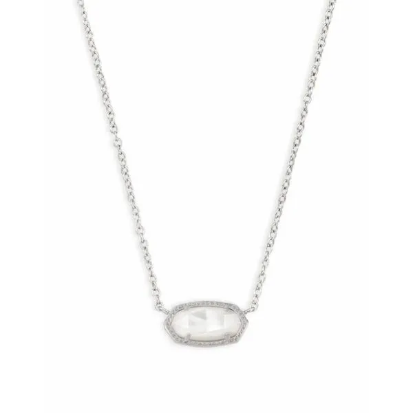 Kendra Scott Silver Elisa Necklace Kiefer Jewelers Lutz, FL