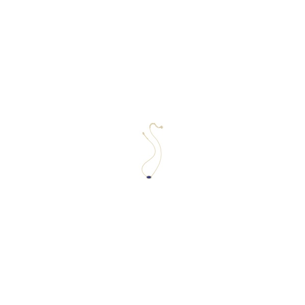 Elisa Gold with Indigo Kyocera Opal Necklace by Kendra Scott Image 2 Kiefer Jewelers Lutz, FL