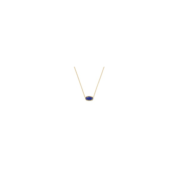 Elisa Gold with Indigo Kyocera Opal Necklace by Kendra Scott Kiefer Jewelers Lutz, FL