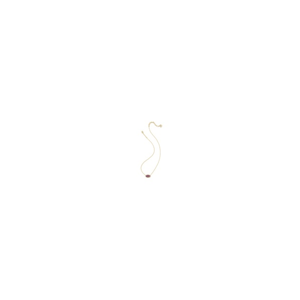 Elisa Gold with Dark Lavender Kyocera Opal Necklace by Kendra Scott Image 2 Kiefer Jewelers Lutz, FL