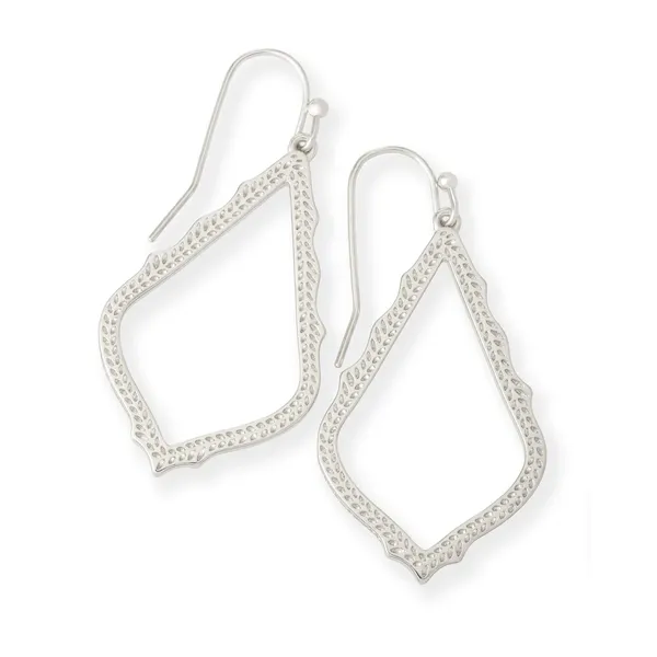 Kendra Scott Sophia Drop Earrings in Silver Kiefer Jewelers Lutz, FL