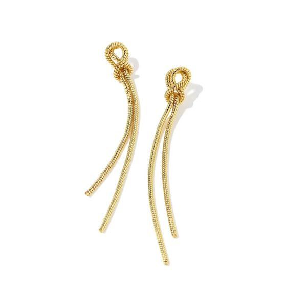 Kendra Scott Annie Gold Linear Earrings Kiefer Jewelers Lutz, FL