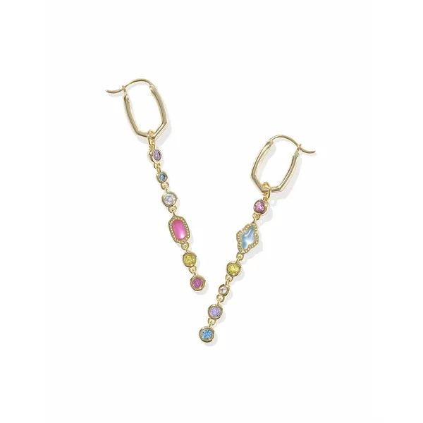 Kendra Scott Mini Elisa and Abbie Gold Huggie Earrings Kiefer Jewelers Lutz, FL