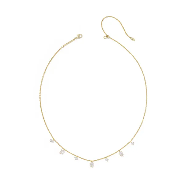 Cailin April Delicate Strand Necklace by Kendra Scott Image 2 Kiefer Jewelers Lutz, FL