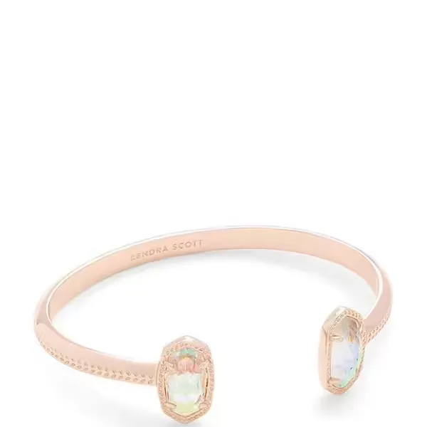 Kendra Scott Elton Rose Dichroic Glass Bracelet Kiefer Jewelers Lutz, FL