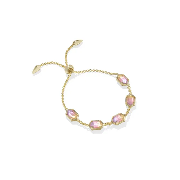 Kendra Scott Hallie Gold Delicate Chain Bracelet Kiefer Jewelers Lutz, FL