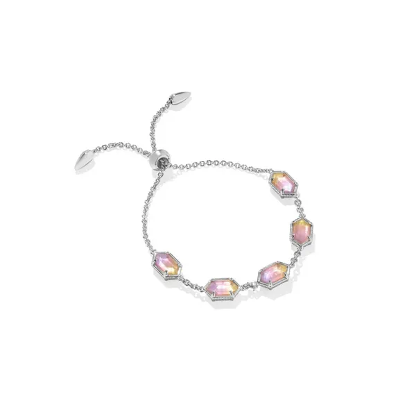 Kendra Scott Hallie Silver Delicate Chain Bracelet Kiefer Jewelers Lutz, FL