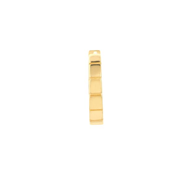 14K Square Design Small Huggie Earring Image 2 Kiefer Jewelers Lutz, FL