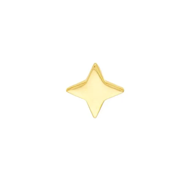 14K North Star Stud Earrings Kiefer Jewelers Lutz, FL
