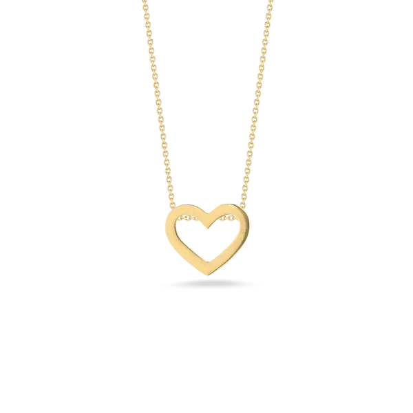Roberto Coin 18K Tiny Treasures Heart Necklace Kiefer Jewelers Lutz, FL