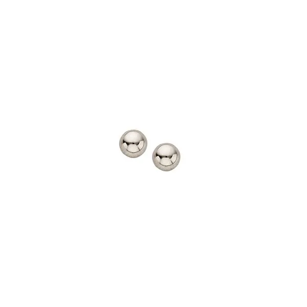 14K 4mm Polish Ball Studs Kiefer Jewelers Lutz, FL
