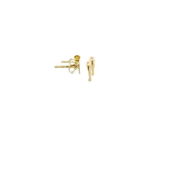Roberto Coin 18K Tiny Treasures Heart Earrings Image 2 Kiefer Jewelers Lutz, FL