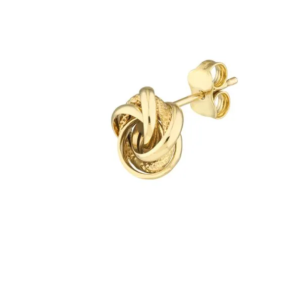 10K Love Knot Earrings Image 3 Kiefer Jewelers Lutz, FL
