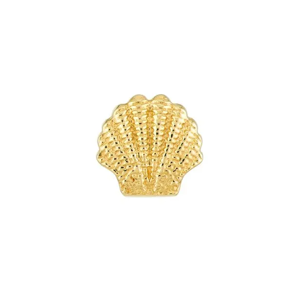 14K Seashell Earrings Image 2 Kiefer Jewelers Lutz, FL