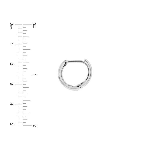 14K Huggie Earrings Image 4 Kiefer Jewelers Lutz, FL