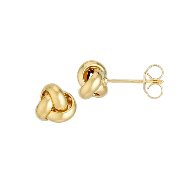 14KY Love Knot Stud Earrings Kiefer Jewelers Lutz, FL