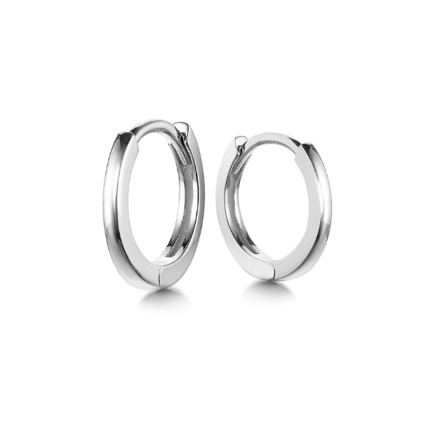 14KW 13MM Huggie Hoop Earrings Kiefer Jewelers Lutz, FL