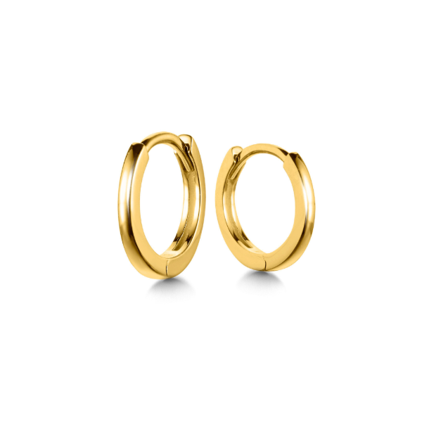 14KY 17MM Huggie Hoop Earrings Kiefer Jewelers Lutz, FL