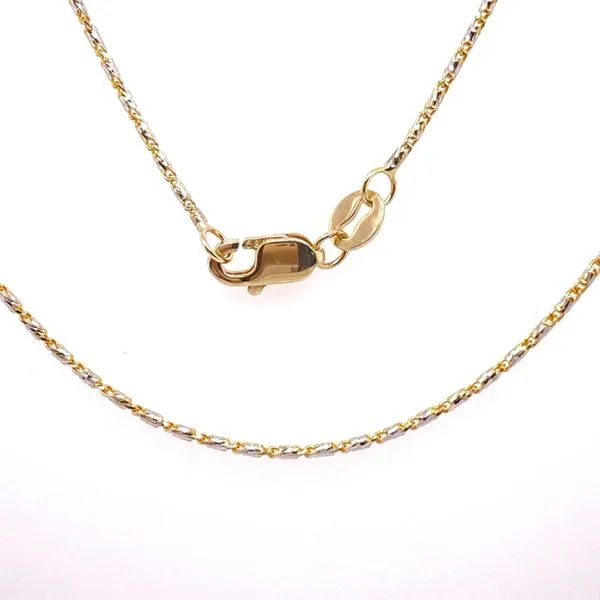 14K Two Tone 18