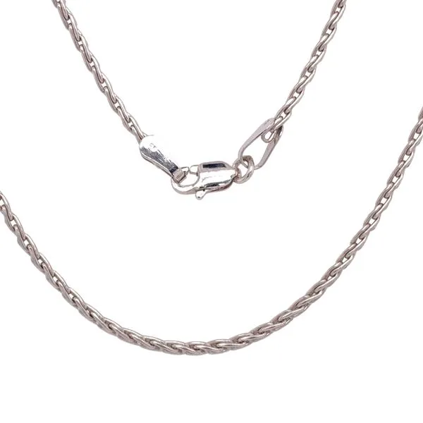 14K White Gold 20
