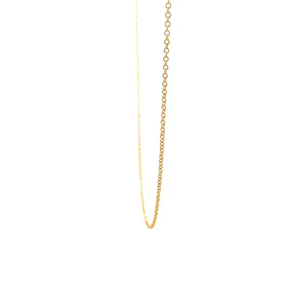 18KY Rolo Chain Image 4 Kiefer Jewelers Lutz, FL