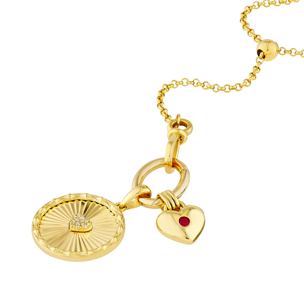 14KY Rolo Lariat Necklace Image 3 Kiefer Jewelers Lutz, FL