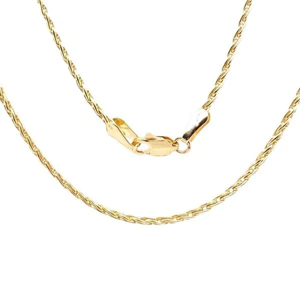 14K 9\ Wheat Anklet