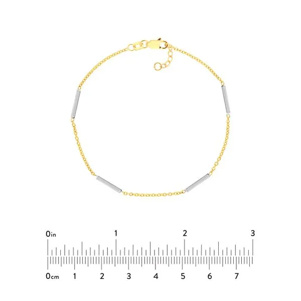 14K Two-Tone 7.5