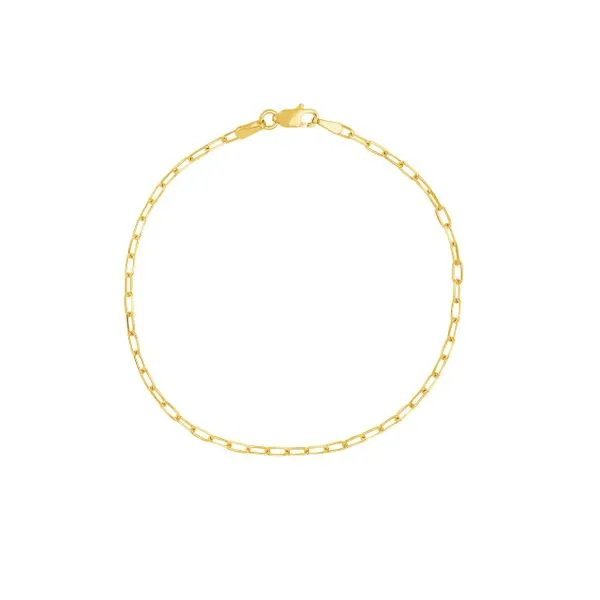 14K Paperclip Bracelet Kiefer Jewelers Lutz, FL