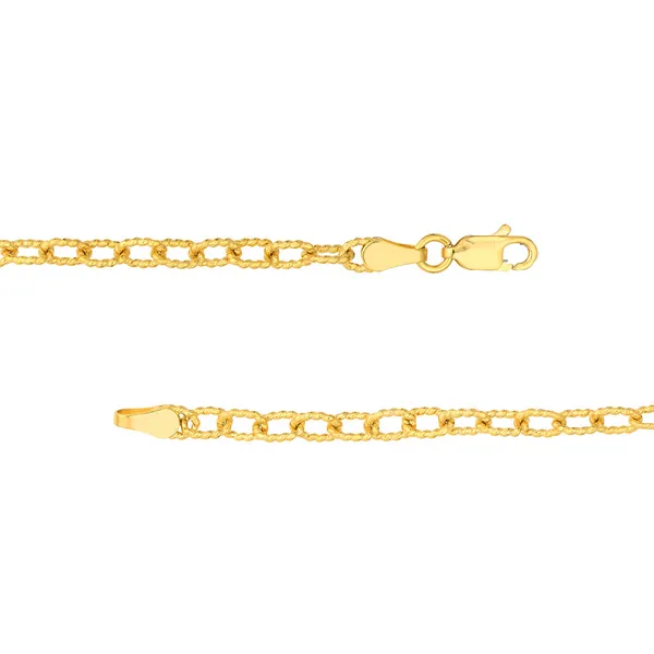 14K Forzentina Chain Bracelet Image 3 Kiefer Jewelers Lutz, FL