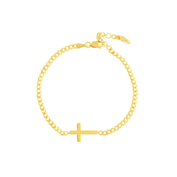 14KY Cross Bracelet Kiefer Jewelers Lutz, FL