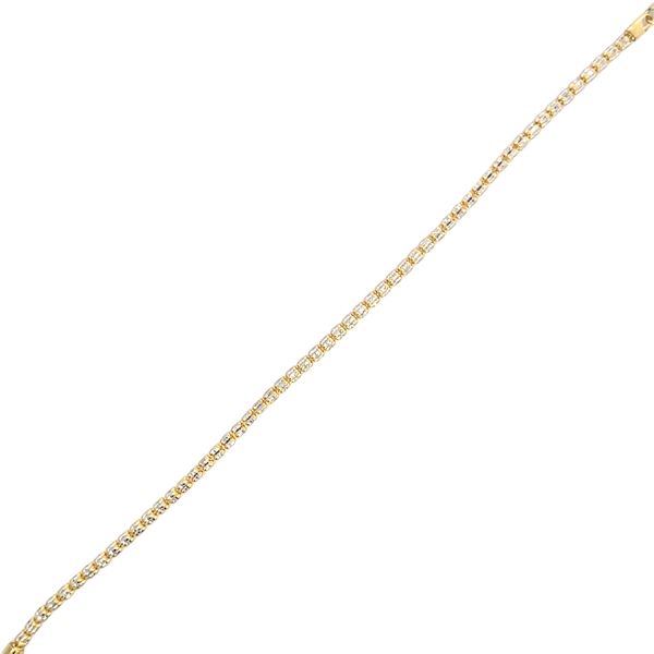 14K 2.7MM Ice Chain Bracelet Kiefer Jewelers Lutz, FL
