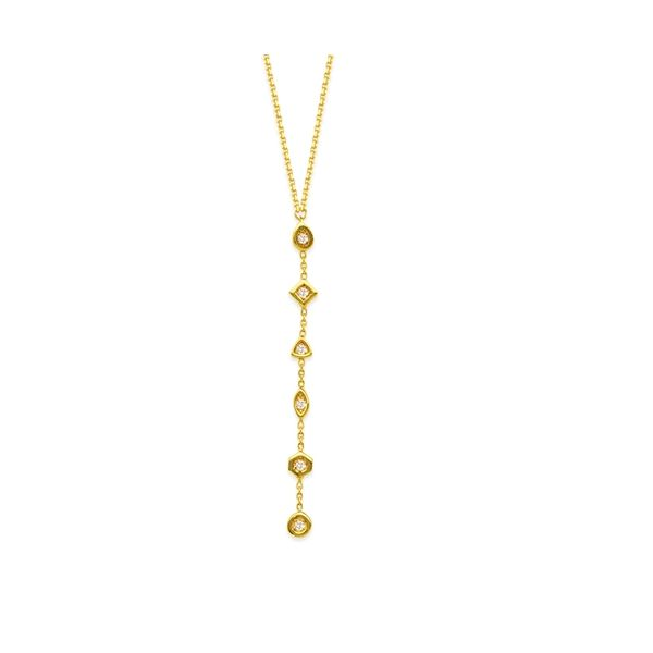 14K Mix Element Lariat Necklace Kiefer Jewelers Lutz, FL