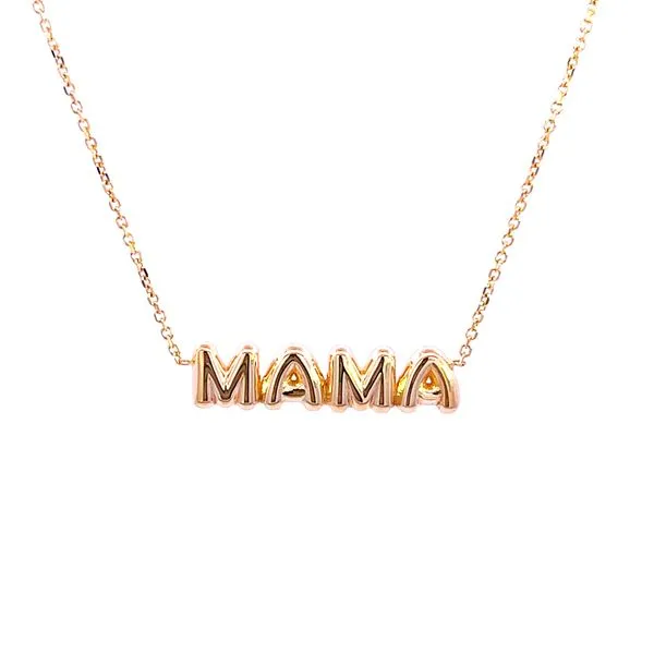 14K Puff Mama Necklace Kiefer Jewelers Lutz, FL