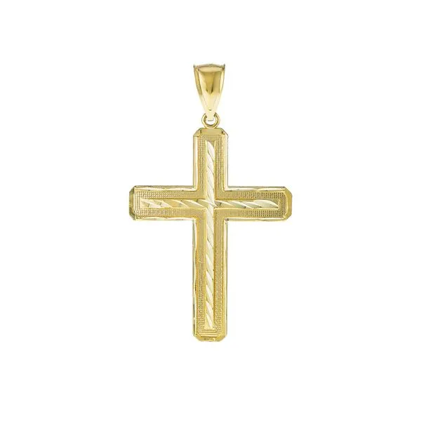 14K Flat End Cross Kiefer Jewelers Lutz, FL