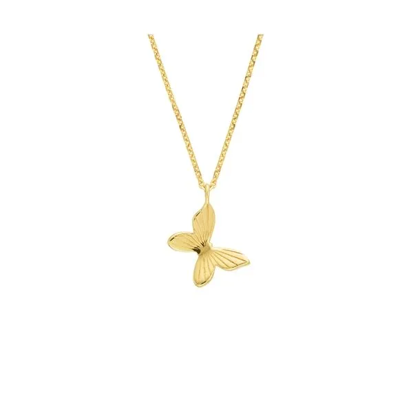 14K Butterfly Necklace Kiefer Jewelers Lutz, FL