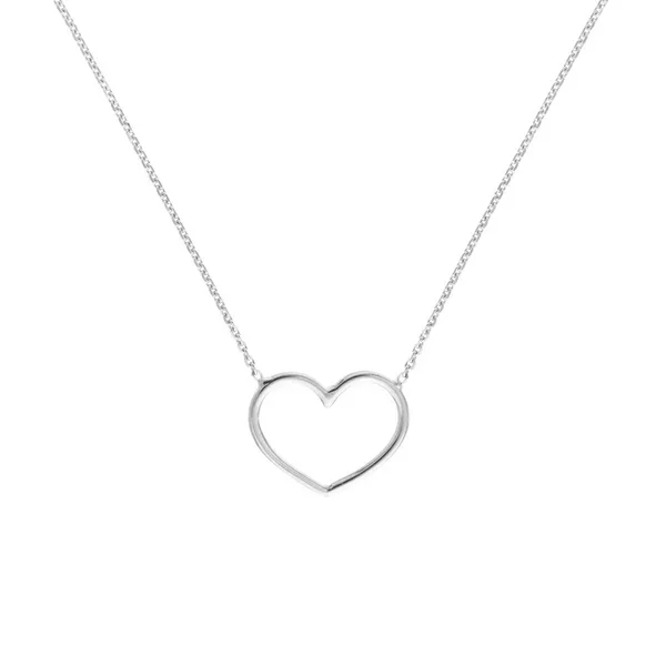 14KW Open Heart Adjustable Necklace Kiefer Jewelers Lutz, FL