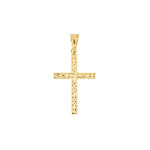 14K Reversible Cross Pendant Kiefer Jewelers Lutz, FL