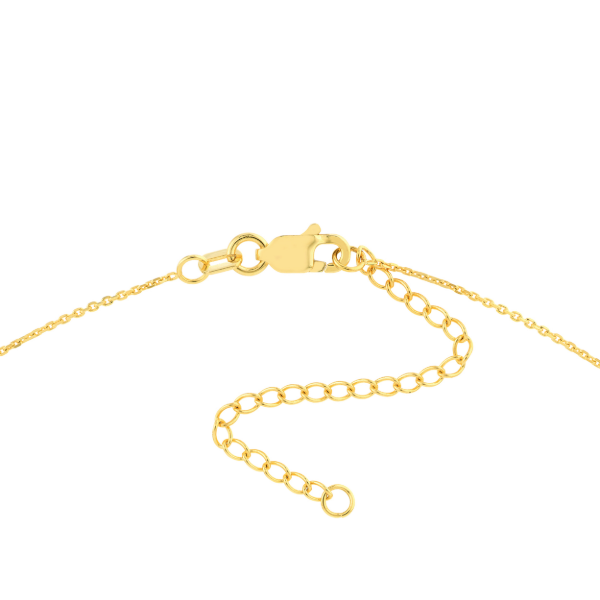 14KY Interlocked Heart Necklace Image 3 Kiefer Jewelers Lutz, FL
