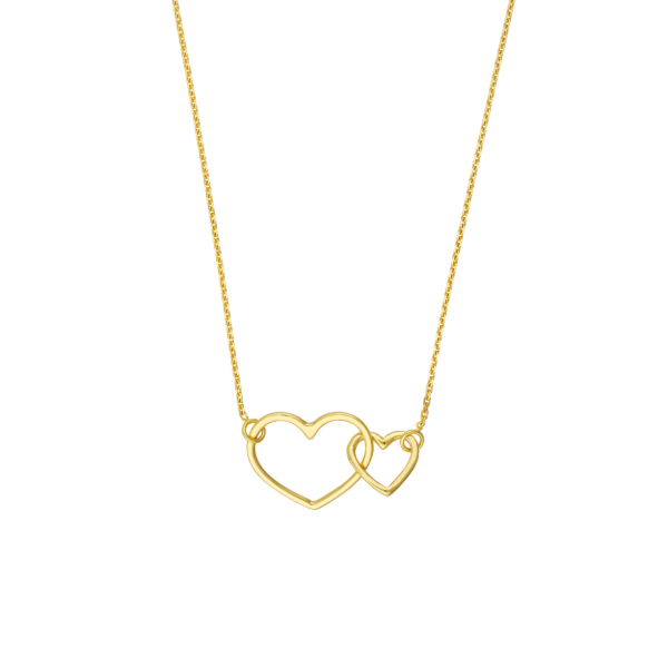 14KY Interlocked Heart Necklace Kiefer Jewelers Lutz, FL